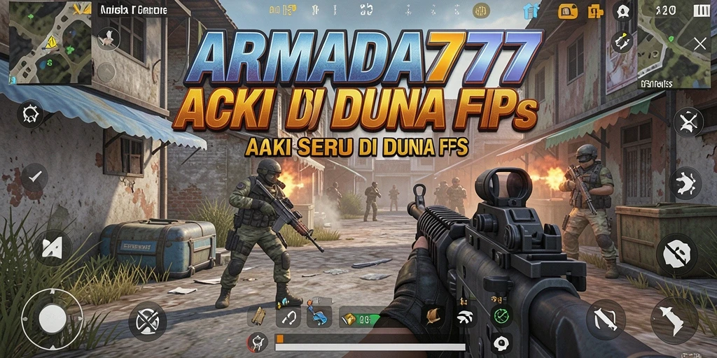 Tampilan seru dari gameplay <strong>ARMADA777</strong> yang penuh aksi FPS.