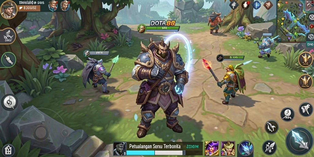 Gameplay DOTA88 yang menakjubkan di dunia terbuka.