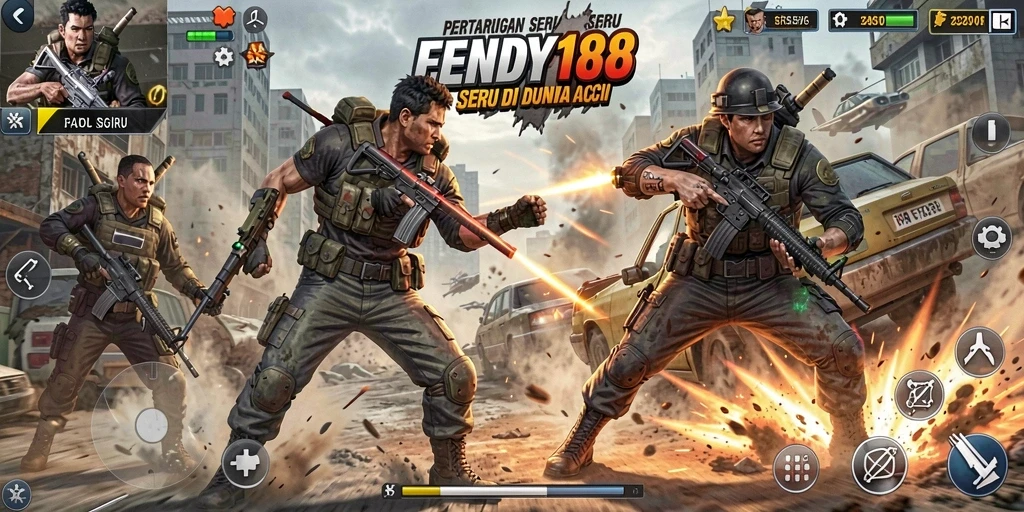 Gameplay aksi yang mendebarkan dalam FENDY188.