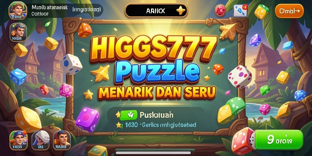 Gameplay seru HIGGS777 yang menampilkan berbagai puzzle.
