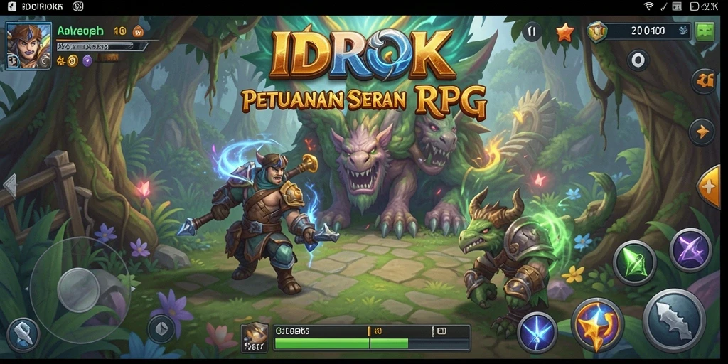 Tampilan gameplay <strong>IDROK</strong> yang seru dan penuh aksi.