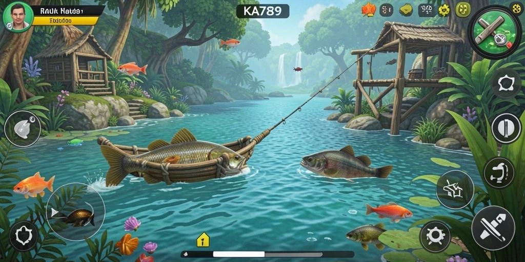 Tangkapan ikan yang menakjubkan dalam gameplay KA789.