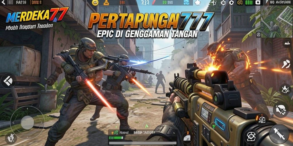 Gameplay intens dan mendebarkan di MERDEKA777.