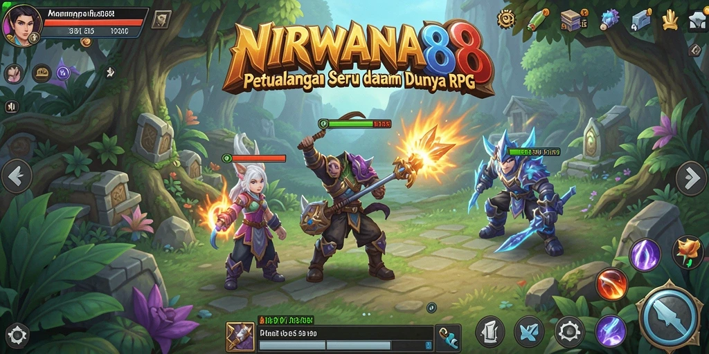 Tampilan gameplay NIRWANA88 yang seru dan memikat.