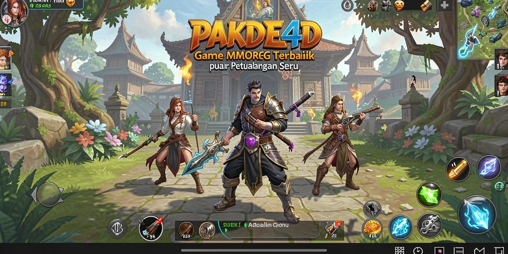 Gameplay menarik dengan grafis yang menawan di PAKDE4D.