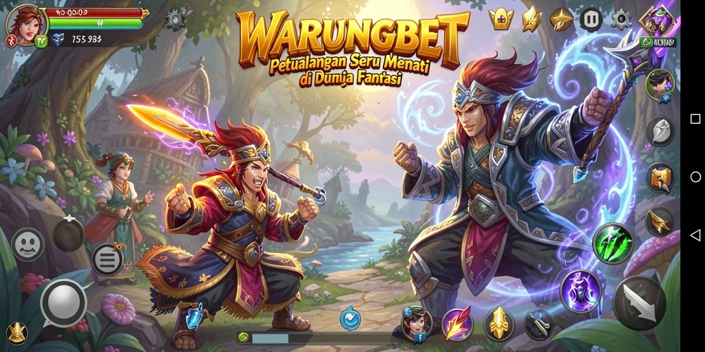 Screenshot WARUNGBET menampilkan aksi petualangan yang seru dan menegangkan.